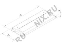 NT/C3Solutions BRUSHENTRY PRACTIC G/C3.CE2004 щёточный ввод дляшкафов серии PRACTIC, серый