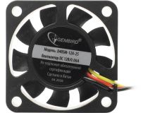 Gembird D40SM-12A-25 (3пин, 4см Х 4см, 27дБ, 5000 об/мин)