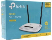 TP-LINK TL-WR841N Wireless N Router (4UTP 100Mbps, 1WAN, 802.11b/g/n, 300Mbps, 2x5dBi)