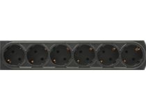 Сетевой фильтр Ippon BK-252  Black  5м  ( 6 розеток )