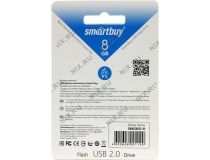SmartBuy Glossy SB8GBGS-B USB2.0 Flash Drive 8Gb (RTL)