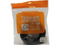 Telecom CG511D-7.5m Кабель HDMI to HDMI (19M -19M) ver1.4 7.5м 2 фильтра