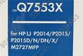 Картридж NV-Print аналог Q7553X для HP LJ P2015 (повышенной ёмкости)