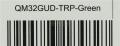 Qumo Tropic QM32GUD-TRP-Green USB2.0 Flash Drive 32Gb (RTL)