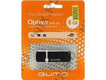 Qumo Optiva QM8GUD-OP2-Black USB2.0 Flash Drive 8Gb (RTL)
