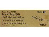 Тонер-картридж XEROX 106R02233 Cyan для Phaser 6600, Workcentre6605 (повышенной емкости)