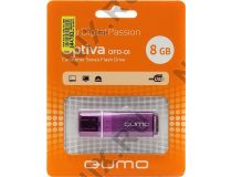 Qumo Optiva QM8GUD-OP1-Violet USB2.0 Flash Drive 8Gb (RTL)