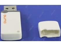 Qumo Optiva QM64GUD-OP2-White USB2.0 Flash Drive 64Gb (RTL)