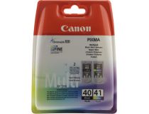 Картридж Canon Multipack PG-40+CL-41 Black&Color для PIXMA IP1200/1600/2200/6210D/6220D, MP150/170/450