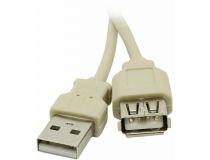 5bites UC5011-030C Кабель удлинительный USB 2.0 A-- A 3м