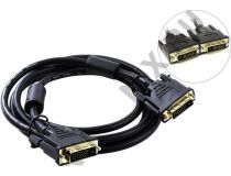 5bites APC-096-020 Кабель DVI-D to DVI-D Dual Link (25M -25M) 2м 2 фильтра
