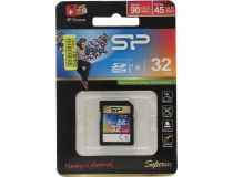 Silicon Power SP032GBSDHCU1V10 SDHC Memory Card 32Gb UHS-I U1