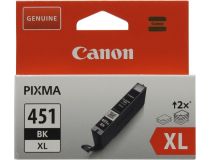 Чернильница Canon CLI-451BK XL Black для PIXMA iP7240, MG5440/6340
