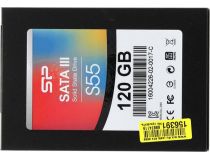 SSD 120 Gb SATA 6Gb/s Silicon Power Slim S55  SP120GBSS3S55S25 2.5 TLC