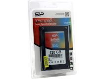 SSD 120 Gb SATA 6Gb/s Silicon Power Slim S55  SP120GBSS3S55S25 2.5 TLC