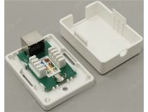 5bites LY-SB10 Розетка внешняя RJ-45 (экран.) кат.5e