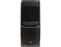 Miditower Aerocool V3X Advance (Devil)Red Ed.  Black ATX 500W (24+2x4+6пин)