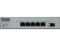 D-Link DGS-1100-06/ME ,A1B Управляемый коммутатор (5UTP 1000Mbps, 1SFP)
