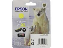 Картридж 26XL C13T26344010/2  Yellow для Epson XP-600/605/700/800