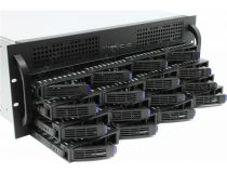 Server Case 4U Procase ES416S-SATA3-B-0 Black 16xHotSwapSAS/SATA, ATX, без БП