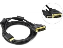 5bites APC-073-020 Кабель HDMI to DVI-D (19M -25M) 2м 2 фильтра