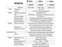 UPS 600VA PowerCom Raptor RPT-600A Black 