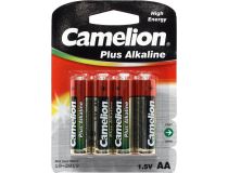 Camelion LR6-4-SP4/BP4, Size AA , 1.5V, щелочной (alkaline)  уп. 4 шт 
