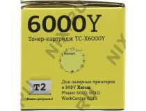 Тонер-картридж T2 TC-X6000Y Yellow для Xerox Phaser 6000/6010