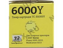 Тонер-картридж T2 TC-X6000Y Yellow для Xerox Phaser 6000/6010