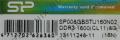 Silicon Power SP008GBSTU160N02 DDR3 SODIMM 8Gb  PC3-12800  (for NoteBook)