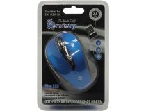 SmartBuy Silent Work Pro Wireless Optical Mouse SBM-612AG-BK  (RTL) USB 6btn+Roll, беспроводная