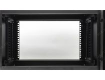 NT WALLBOX PRO 6-64 B Шкаф 19 настенный, двухсекционный, чёрный, 6U 600*460, дверь стекло-металл