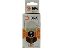 ЭРА (smd) P45-5w-827-E14 (E14, 420 люмен, 2700К, 5Вт,170-265В)