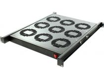 NT FAN 9 B Модуль вентиляторный 19 , чёрный 1U, 9 вентиляторов