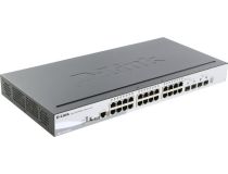 D-Link DGS-1510-28P ,A1A Управляемый коммутатор (24UTP 100//1000Mbps PoE+ 4SFP)