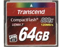 Transcend TS64GCF800 CompactFlash Card 64Gb 800x