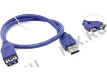 VCOM VUS7065-0.5м Кабель удлинительный USB 3.0 A-- A 0.5м