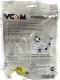 VCOM CE021-CU0.5EURO-3м Кабель компьютер - розетка 220V 3м Европейский стандарт, Г-образный