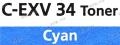 Тонер Canon C-EXV34 Cyan для iR C2020/2025/2030/2220/2225/2230