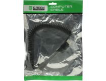 Greenconnection GC-HMMIC01-3m Кабель HDMI to HDMI (19M -19M) 3м ver1.4, спиральный