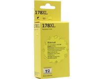 Картридж T2 ic-h325 (№178XL) Yellow для HP DJ 3070A, PS 5510/5515/6510/7510/B010b/B109c/B110a/C5383/C6383