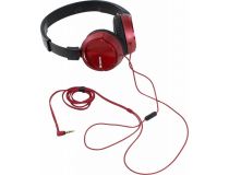 Наушники с микрофоном SONY MDR-ZX310AP Red (шнур 1.2м)
