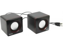 Колонки Dialog Colibri AC-04UP Black-Red (2x3W, питание от USB)