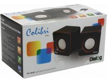 Колонки Dialog Colibri AC-04UP Black-Red (2x3W, питание от USB)