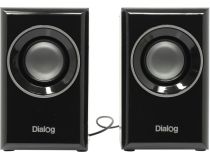Колонки Dialog Stride AST-15UP Black (2x3W, дерево, питание от USB)