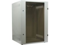 NT BASIC MG18-66 G Шкаф 19 напольный, серый 18U 600*600, дверь со стеклом (4ч)