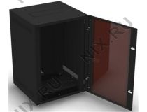 NT BASIC MG24-66 B Шкаф 19 напольный, чёрный 24U 600*600, дверь со стеклом (4ч)