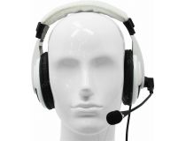 Наушники с микрофоном Defender Gryphon HN-750 White (шнур 2м, с регулятором громкости)  63747 