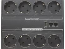 UPS 1200VA CyberPower BRICs LCD BR1200ELCD защита телефонной линии/RJ45,USB,+USB для зарядки мобильных устройств