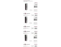 NT BASIC MG33-68 B Шкаф 19 напольный, чёрный 33U 600*800, дверь со стеклом (4ч)